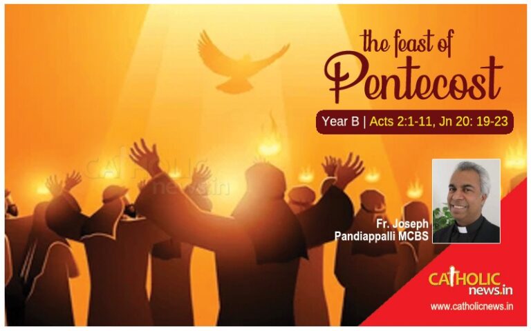 The Feast of Pentecost, Year B, Acts 2:1-11, Jn 20: 19-23