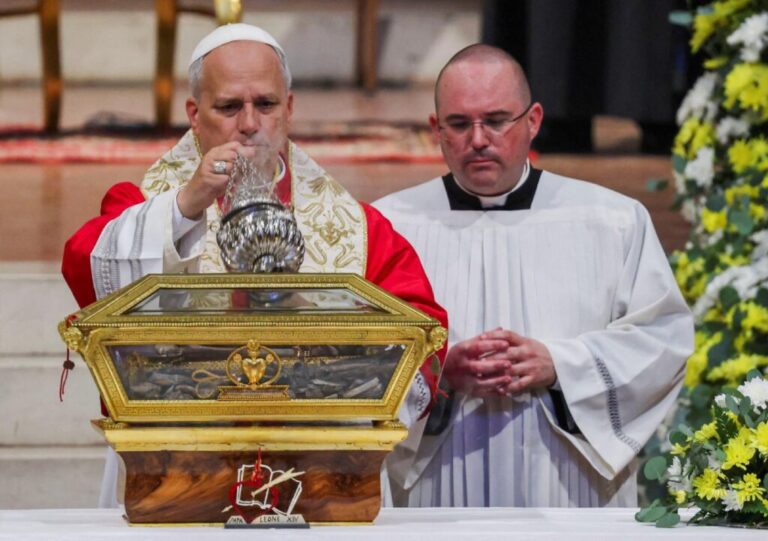 Pope Leo XIV Prays at St. Augustine’s Tomb in Pavia, Urges All to Be Signs of Jesus’ Love